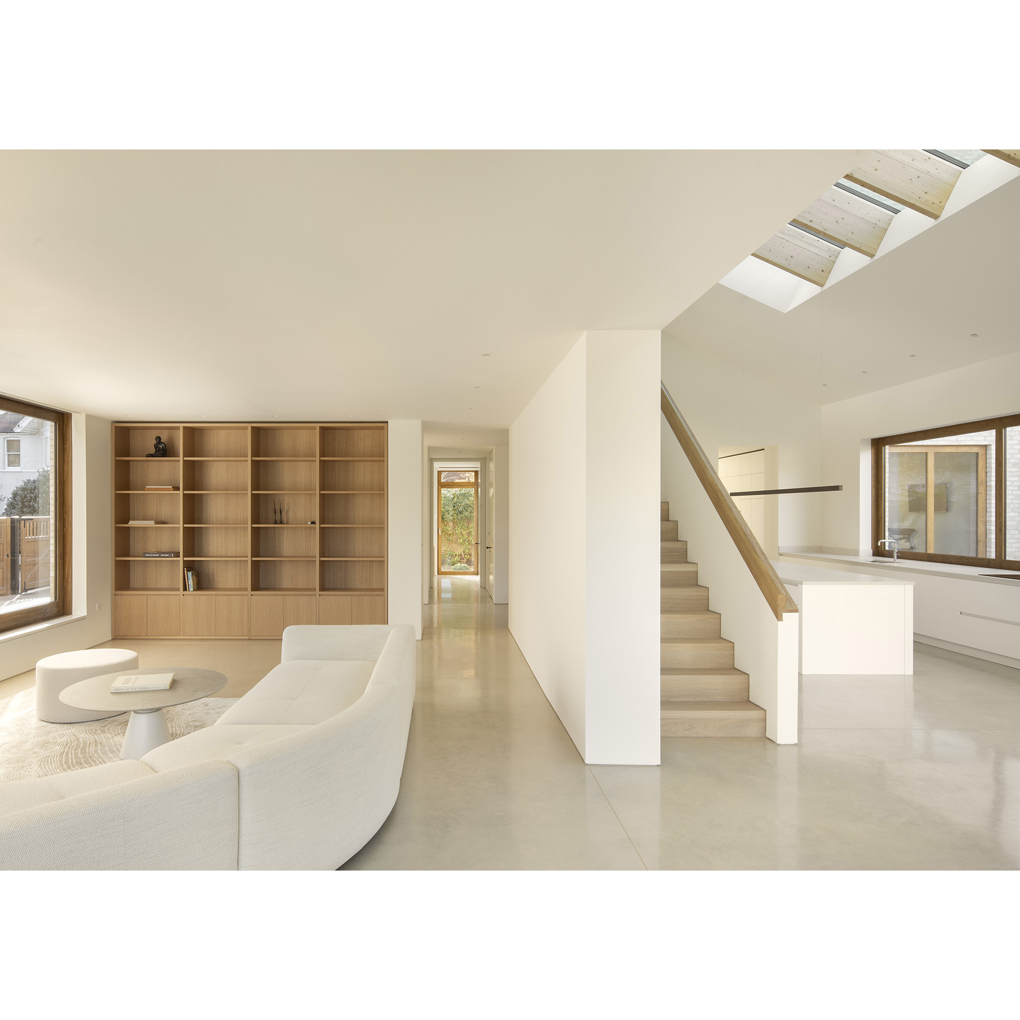 Erbar Mattes Architects Wimbledon London timber frame house